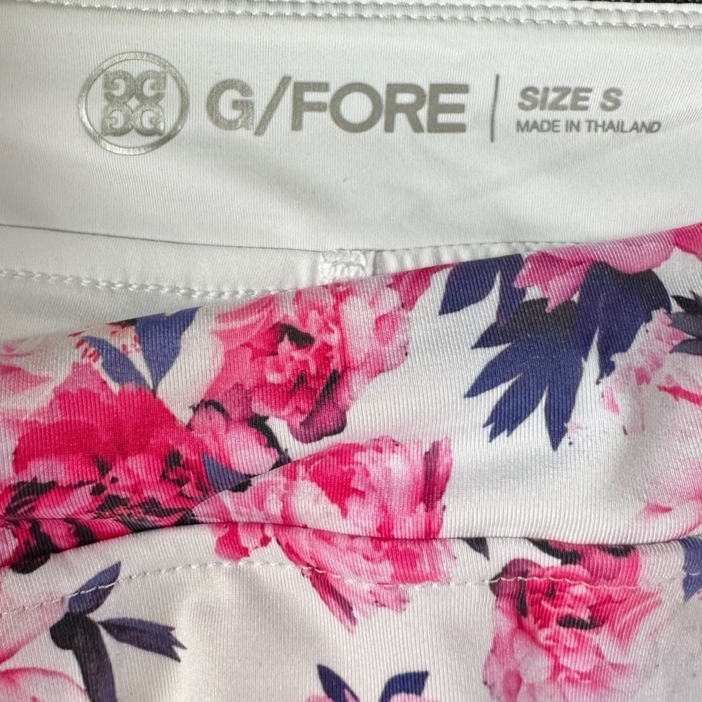 G/FORE G4 Womens Golf, tennis or pickleball Skort Floral Print S Polyester - Picture 3 of 9